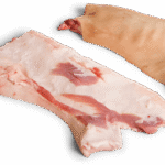 Frozen Pork Neck Fat, Rind-On