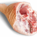 Frozen Pork Leg Tailbone