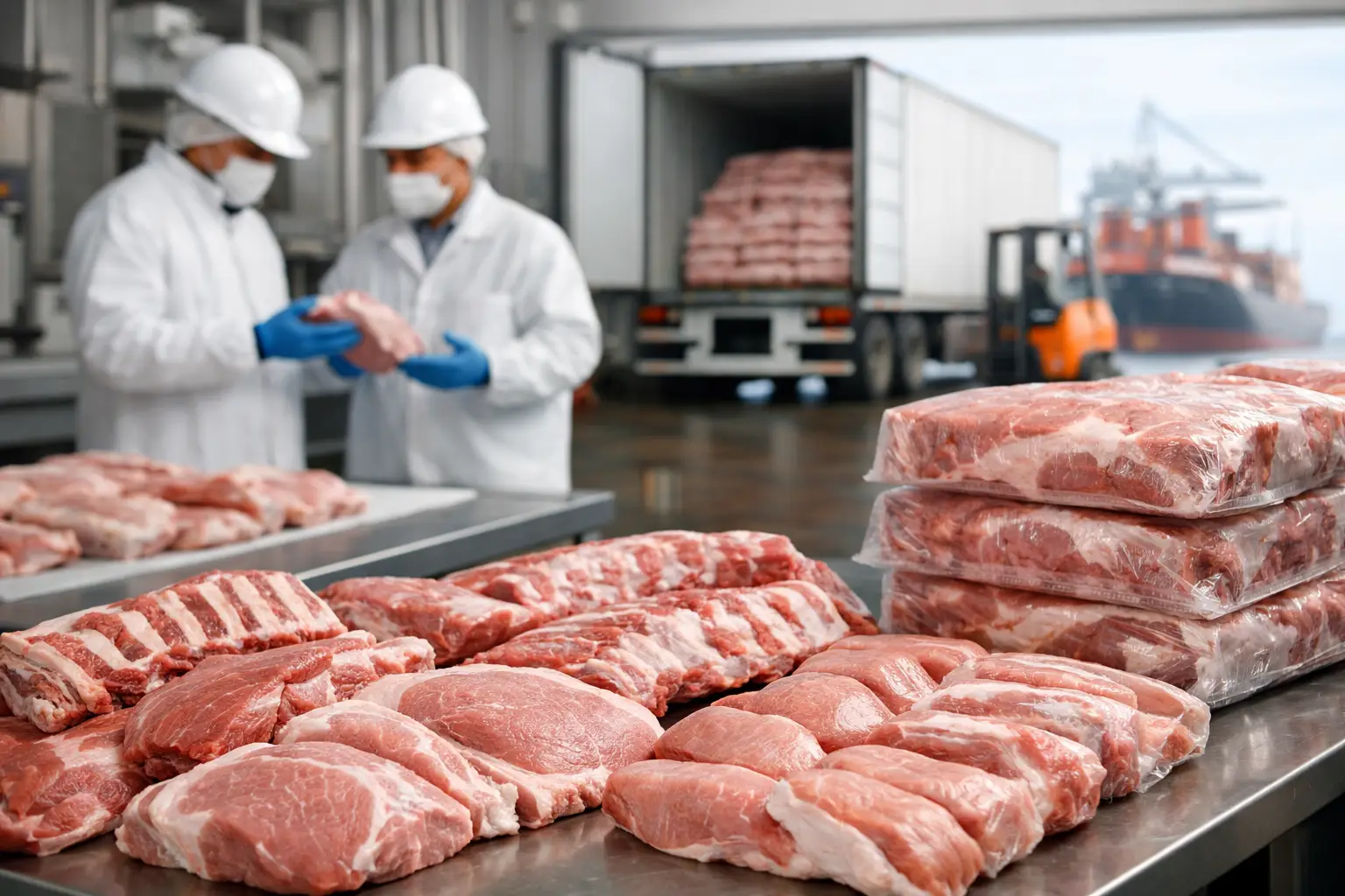 Bulk Fresh Pork Export for Serious Buyers