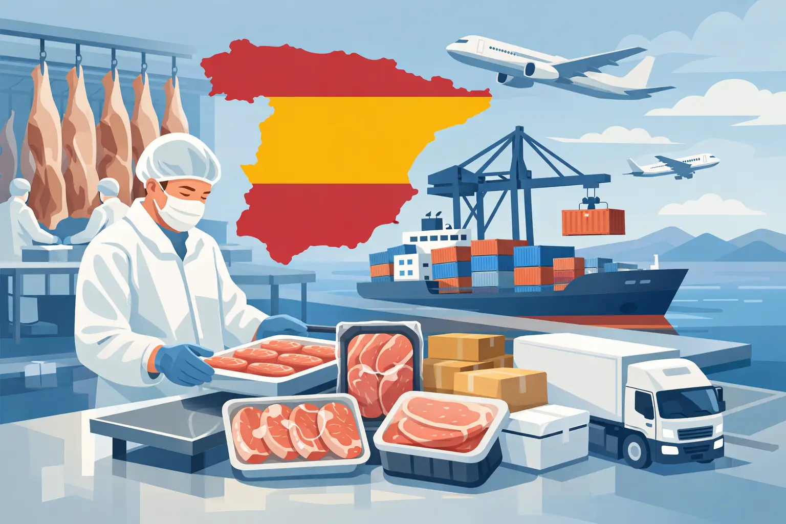 Choosing a Spanish Pork Supplier for Export