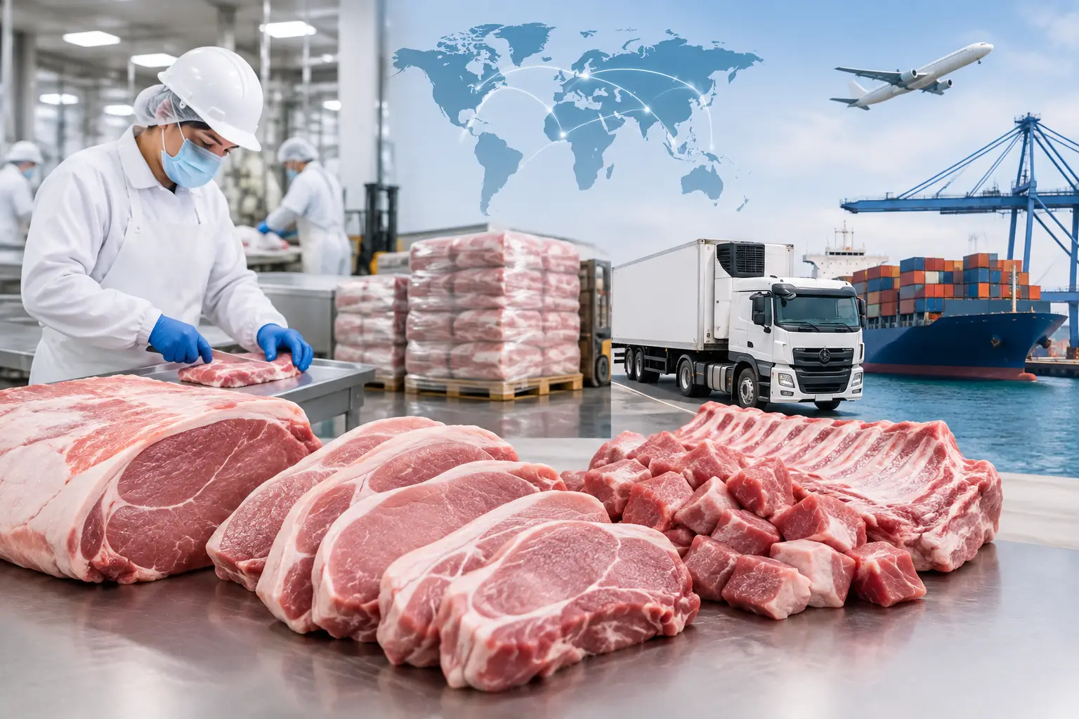 How to Buy Bulk Pork for International Supply